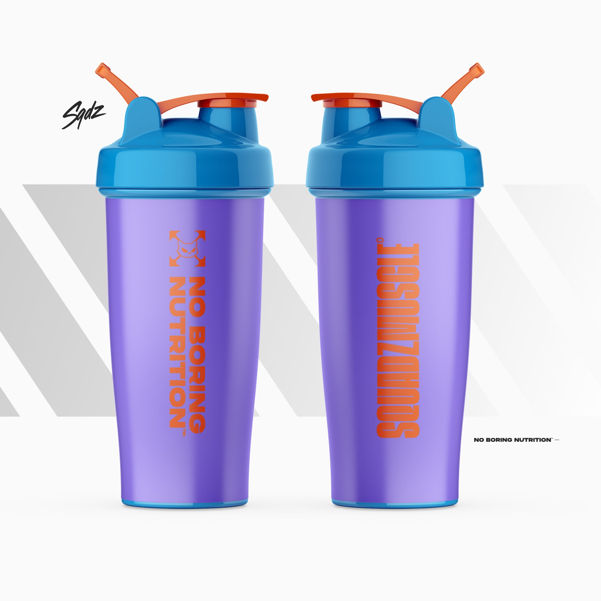 Coqueteleira Squadz Muscle 600ml