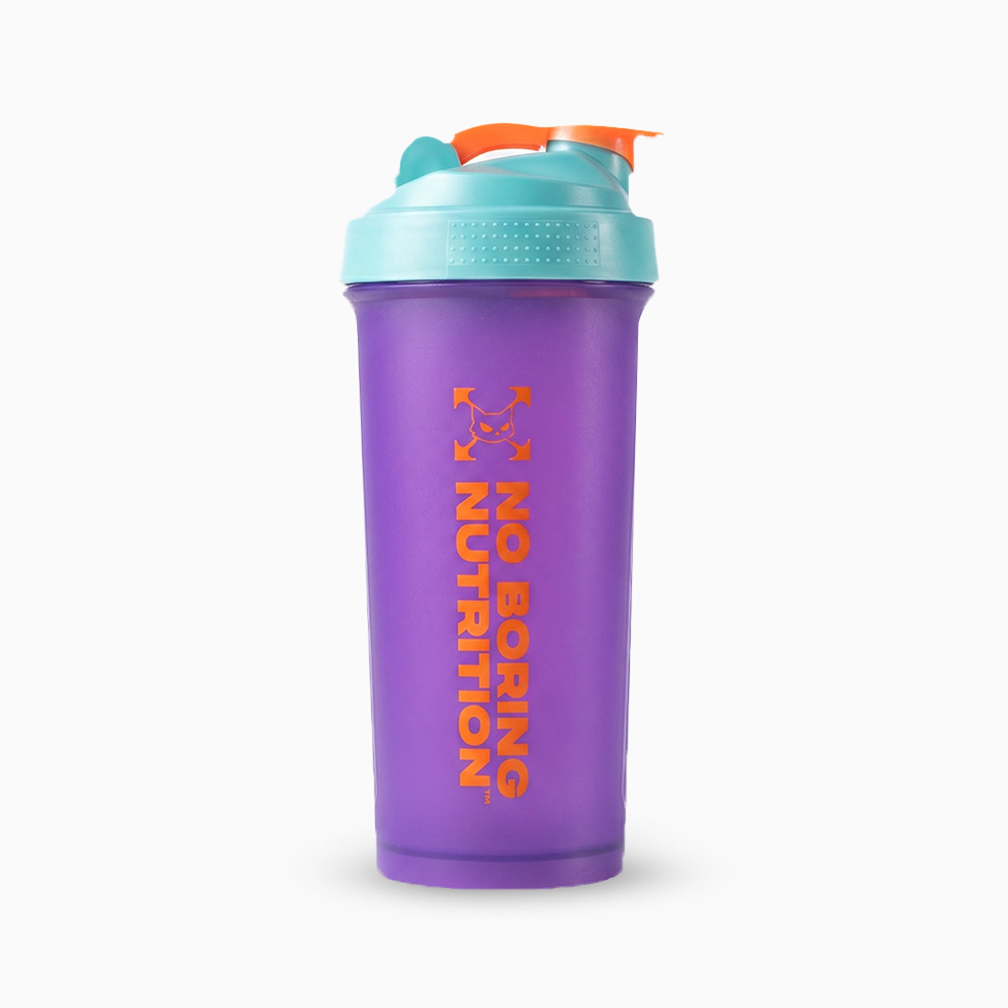 Coqueteleira SQUADZ MUSCLE Roxo com Azul 600ml