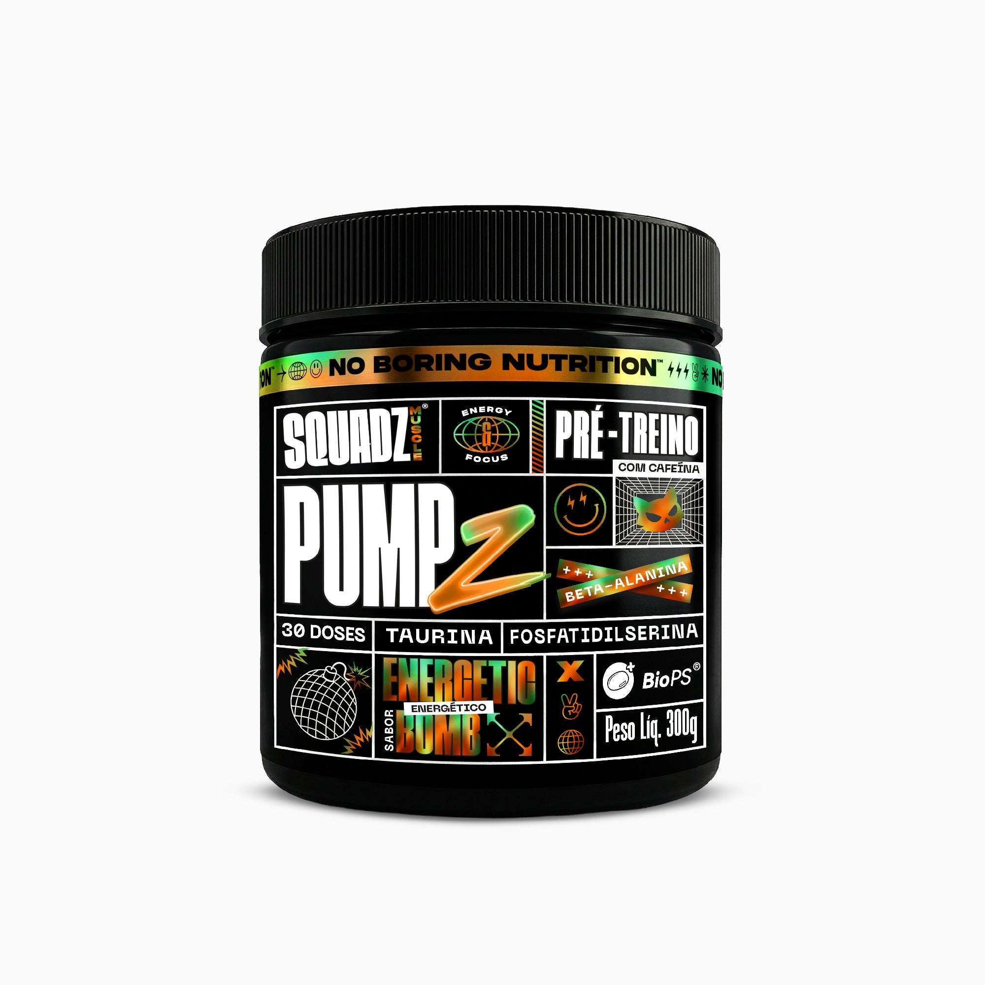 PUMP-Z Pré-Treino Energetic Bomb 300g