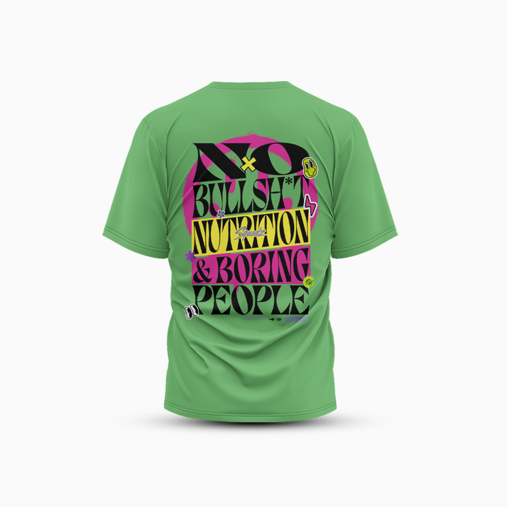Camiseta Oversized Verde SQUADZ MUSCLE
