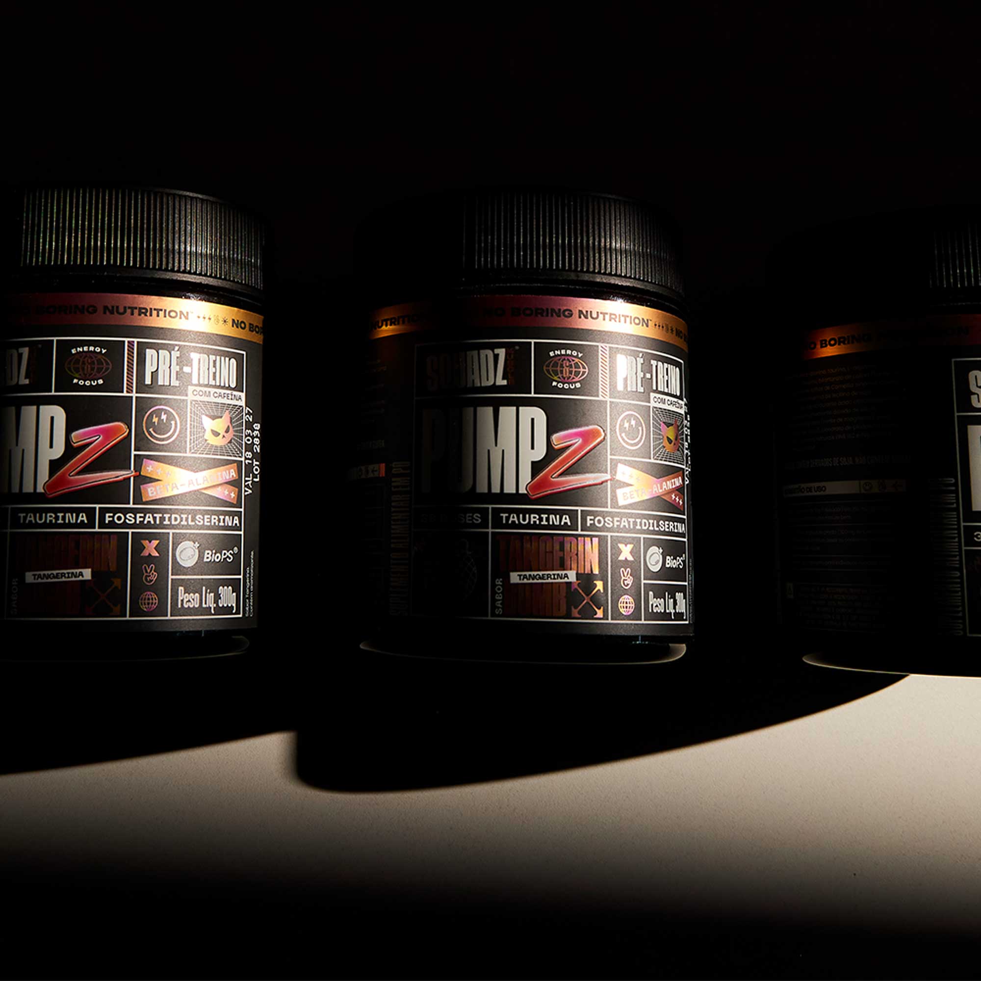 PUMP-Z Pré-Treino Tangerin Bomb 300g