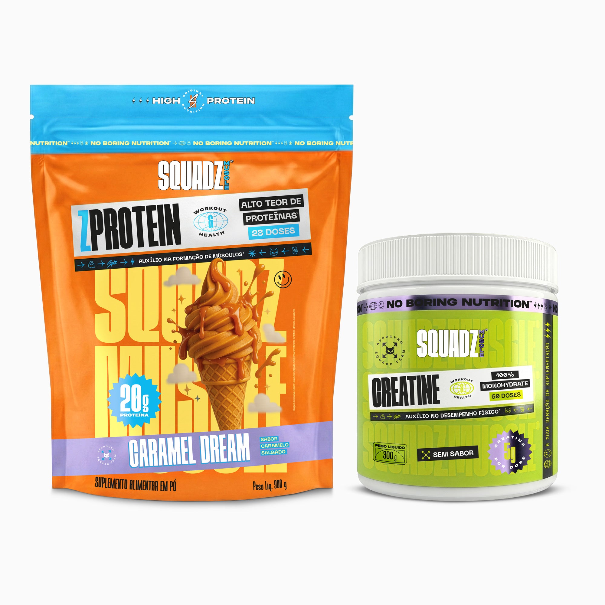 KIT ZPROTEIN 900g + CREATINE 300g