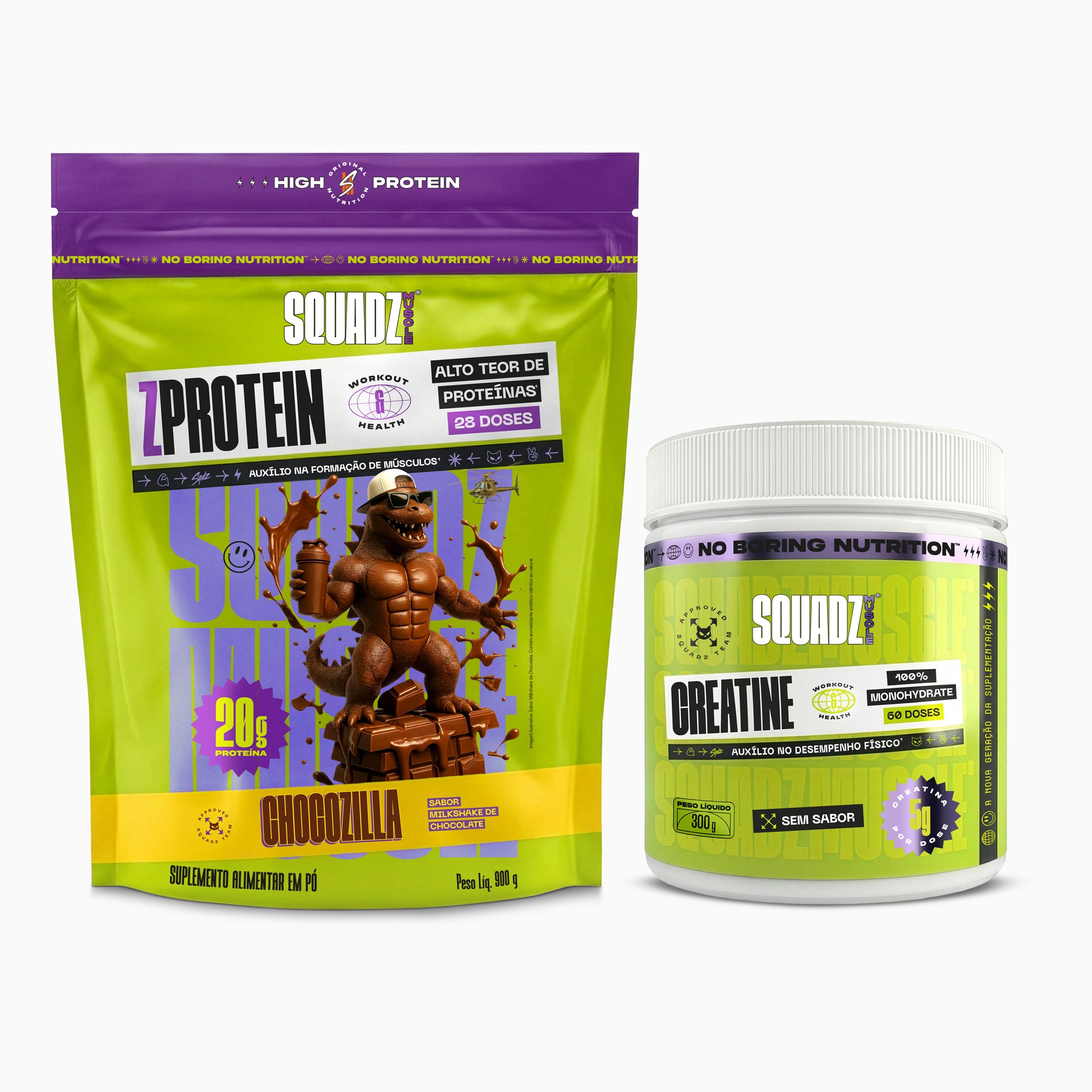 KIT ZPROTEIN 900g + CREATINE 300g