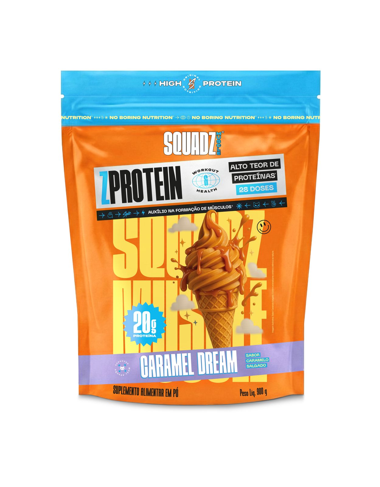 ZPROTEIN Caramelo Salgado 900g