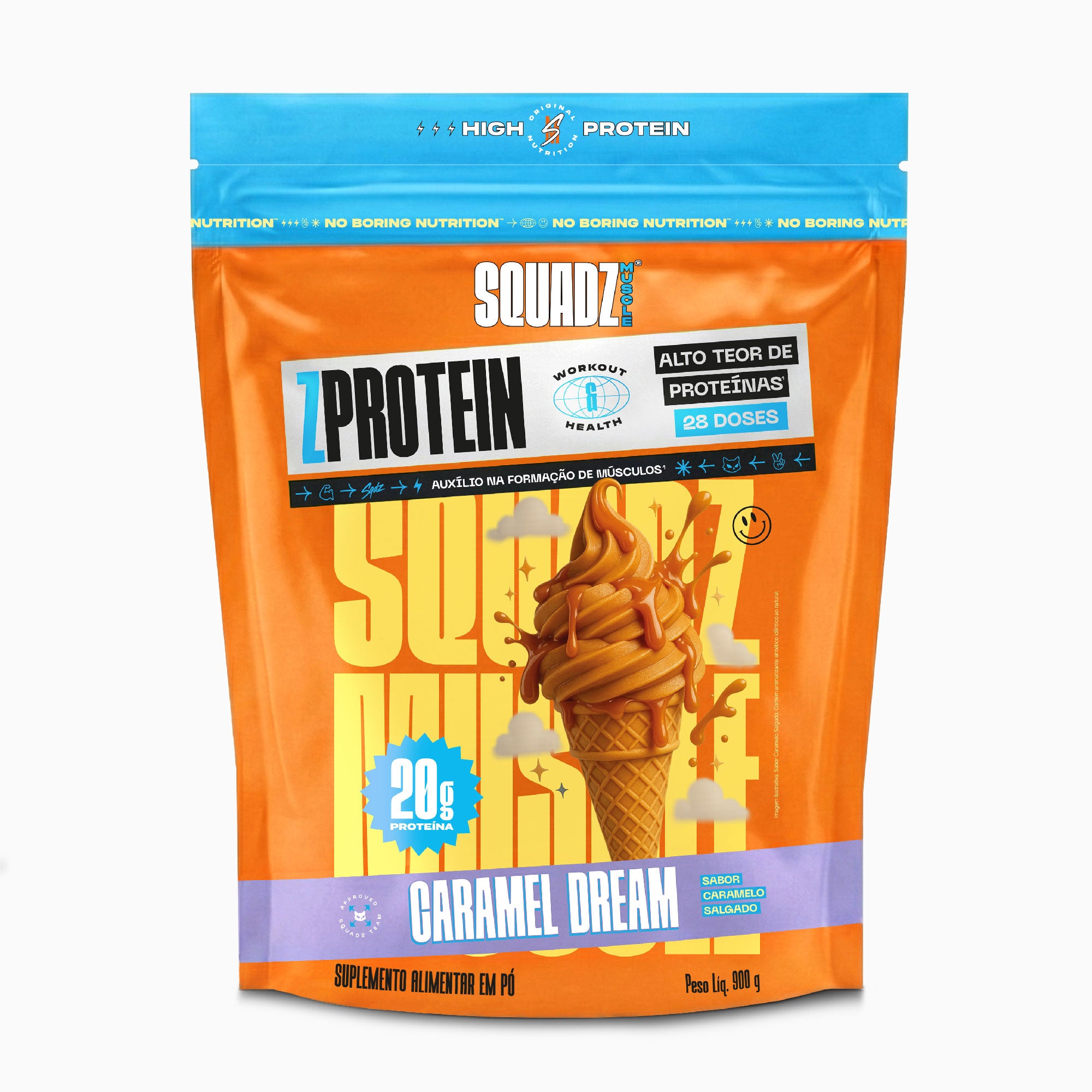ZPROTEIN Caramelo Salgado 900g