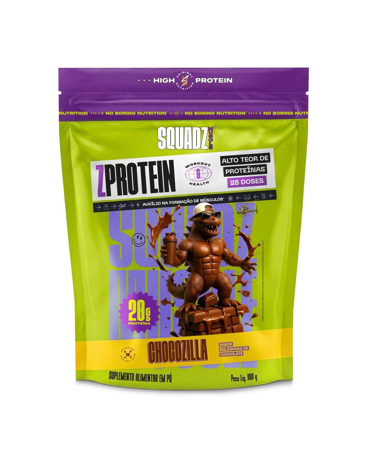 ZPROTEIN Milkshake de Chocolate 900g