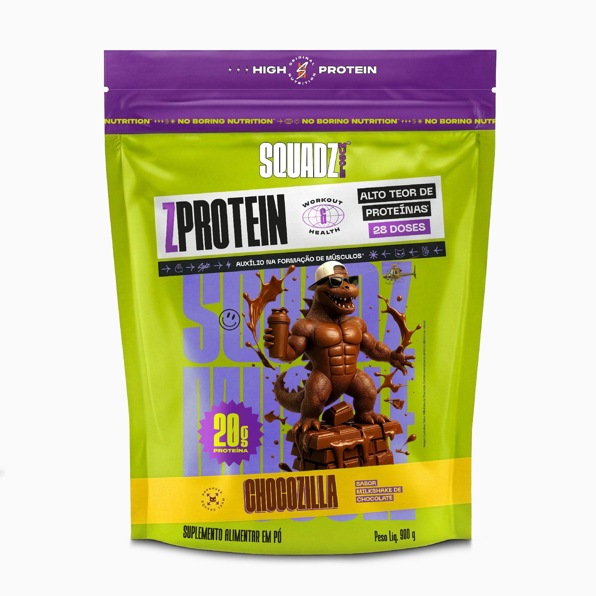 ZPROTEIN Milkshake de Chocolate 900g