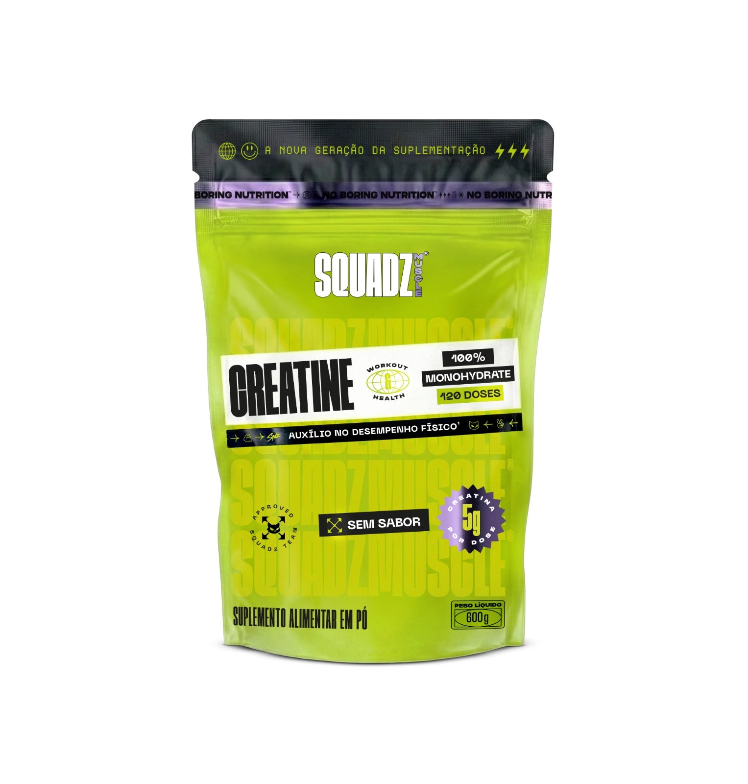 Creatine Creatina 100% Monohidratada 600g